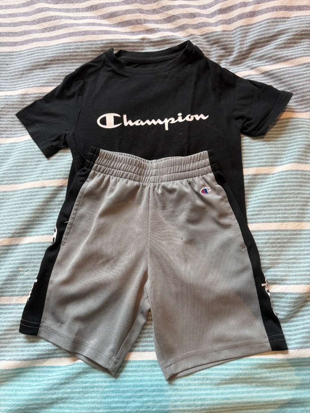 Champion tee and shorts 2pc set